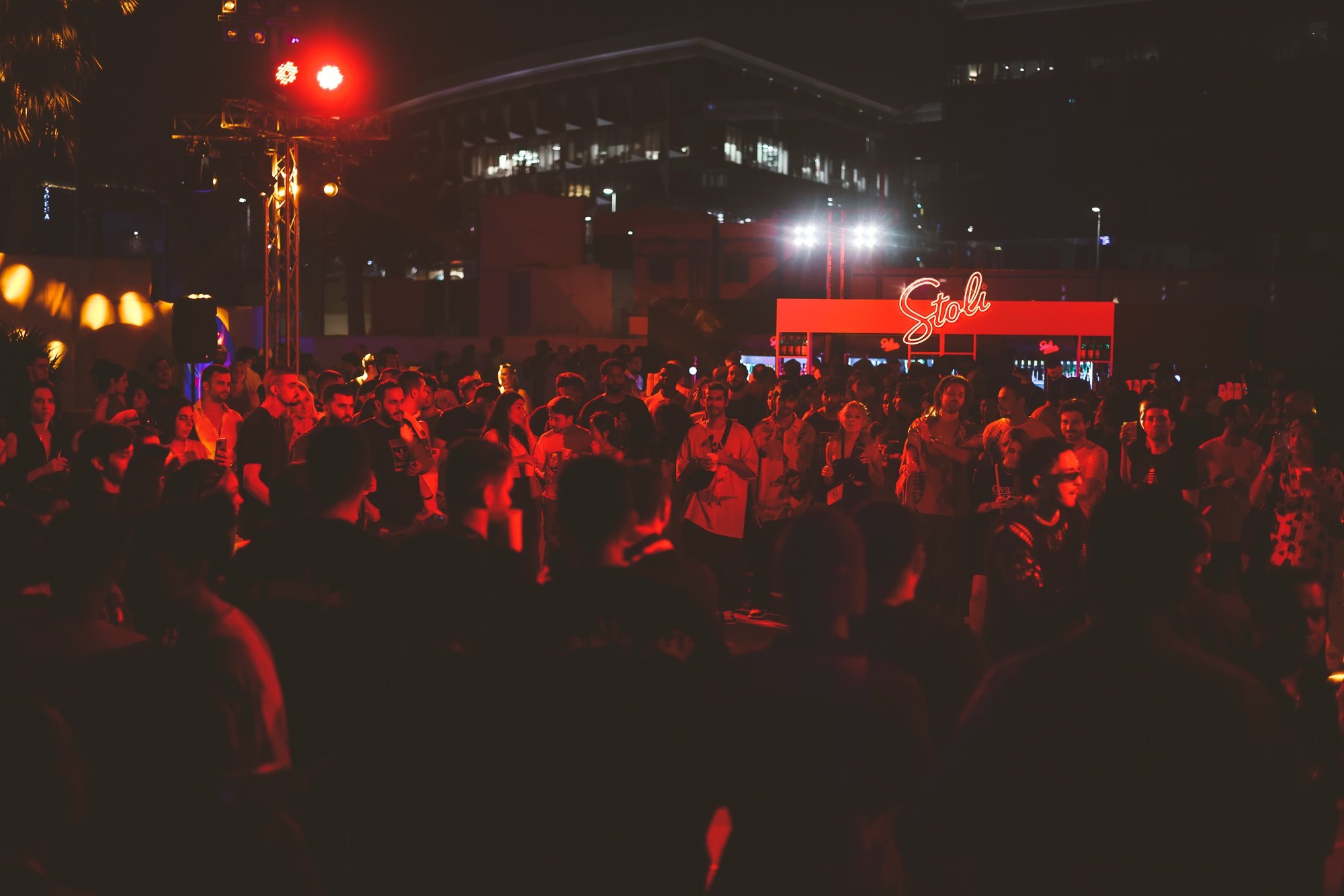 Crowd at an LSL-produced event in Dubai